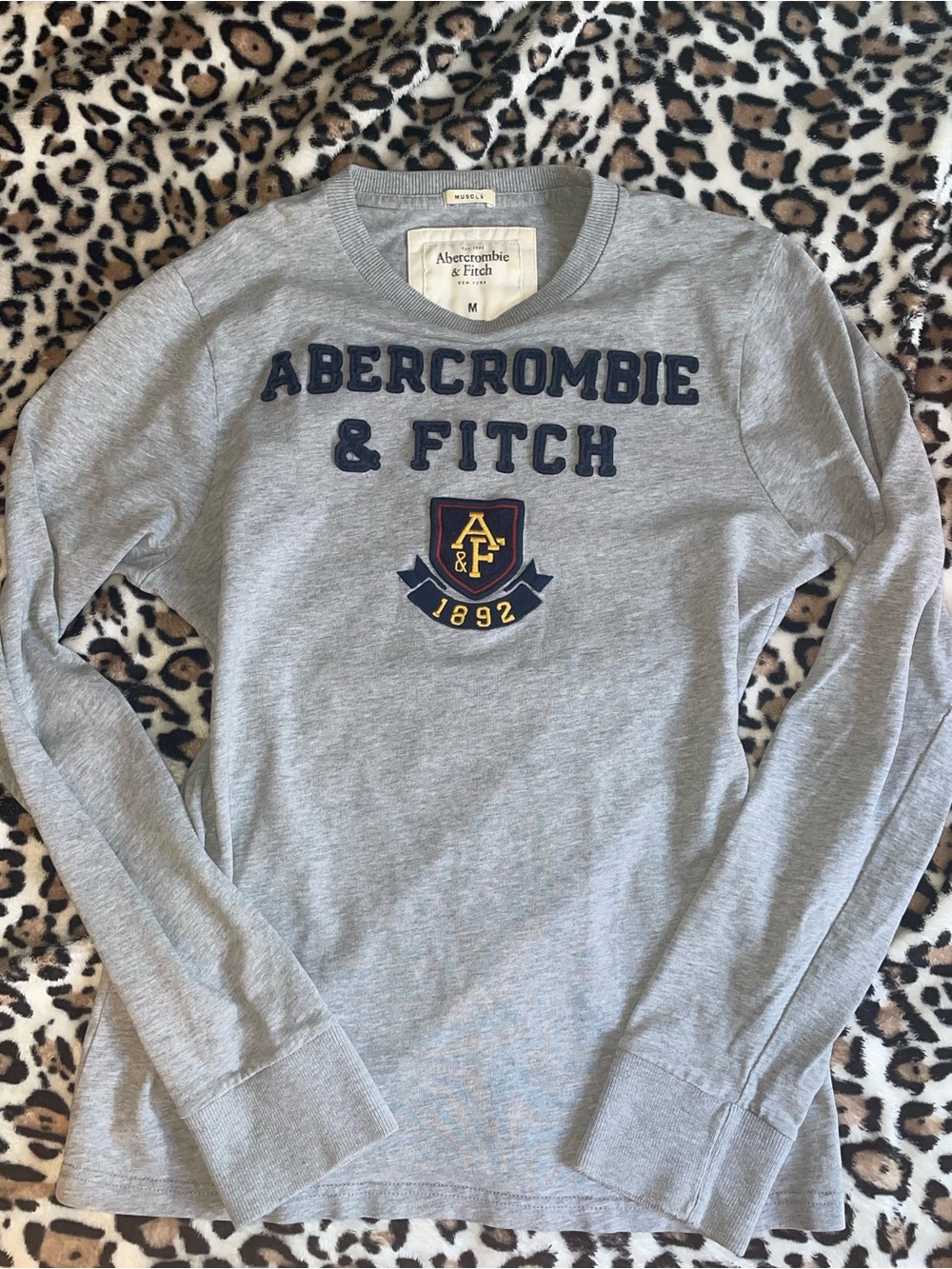 ♡ Abercrombie & Fitch Gray Sweatshirt
